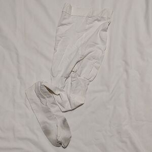 White Opaque Tights / Pantyhose